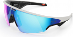 Meta Oakley Vanguard, Meta AI, White, Prizm&trade; Sapphire AI Glass