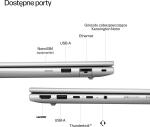 HP EliteBook 6 G1a AI PC AMD Ryzen AI 7 250 Laptop 35,6 cm (14'') WUXGA 16 GB DDR5-SDRAM 512 GB SSD Wi-Fi 6E (802.11ax) Windows 11 Pro Srebrny