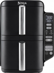 Ninja Double Stack Vertical Air Fryer with 2 Stacking Drawers | SL300EU | Power 2470 W | Capacity 7.6 L | Black