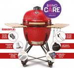 Kamado Grill BONO GRANDE punane