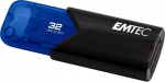 Triton Pendrive Triton Emtec B110 Click Easy 3.2 pamięć USB 32 GB USB Typu-A 3.2 Gen 2 (3.1 Gen 2) Czarny, Niebieski