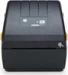 Zebra Thermal Transfer Printer (74/300M) ZD230, Standard EZPL, 203 dpi, (wersja europejska) and UK Power Cords, USB, Ethernet, Dispenser (Peeler)