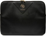 Guess Etui Guess Guess Sleeve GUCS14ZPGSTEGK 14'' czarny/black Triangle 4G