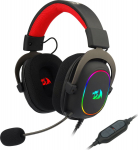 Redragon Słuchawki Redragon H510 Zeus-X RGB Czarne (H510-RGB)