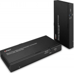 Lindy System przekazu sygnału AV Lindy Adap Lindy 70m Cat.6 HDMI 4K60 Extender mit ARC