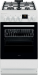 AEG Dujinė viryklė su elektrine orkaite AEG SteamBake, CKB56490BW
