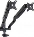 ART Desk holder for 2 LED/LCD monitors 10-32" L-18GD ART 9KG 2xUSB3.0