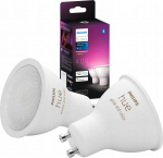 Signify Philips Hue White & Col. Amb. GU10 podw&oacute;jne opakowanie 2x350lm*
