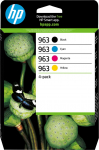 HP 963 4-pack Black/Cyan/Magenta/Yellow Original Ink Cartridges