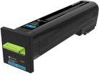Lexmark Toner Lexmark 72K2XCE Cyan Oryginał  (72K2XCE)
