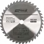 Awtools Piła tarczowa do drewna 500 x 30/22/16mm 40z (AW48494)