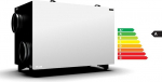 Spiroflex Rekuperator poziomy VENT CLEAR HD4 HR Comfort Plus 465 m3/h