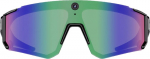 Colmi V06 AI Sports Sunglasses (Black with Blue Lenses)