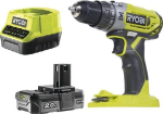 Ryobi Wiertarko-wkrętarka Ryobi AKU. WIERTARKO-WKR&Auml; TARKA UDAR. R18PD2-120B 18V 1*2.0AH ONE+