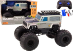Leantoys Duże Auto Terenowe Zdalnie Sterowane Suv 2.4G RC 1:6 Siwy