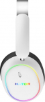 Hator Phoenix 2 Wireless K&otilde;rvaklapp Juhtmega &uuml;hendatud & juhtmevaba Peav&otilde;ru M&auml;ngimine USB Type-C / USB Type-A Bluetooth Valge