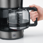 Severin Ekspres przelewowy Severin KA 9340 Dark Inox z dzbankiem szklanym