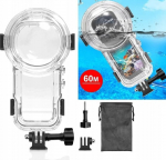 Puluz Obudowa Podwodna Wodoodporna Wodoszczelna Futerał Do 60m Do Insta360 X5 / X 5 / Pu756t