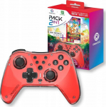 Oniverse Pad Oniverse Pad bezprzewodowy do konsoli Nintendo Switch czerwony + gra one size
