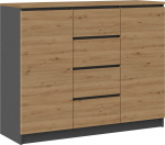 Top E Shop Topeshop 2D4S ANT/ART BA KPL chest of drawers