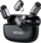 Boya juhtmevaba mikrofon mini 2-01 Lightning/USB-C, matte black