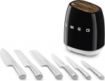 Smeg Peilių rinkinys su stovu SMEG KBSF02BL, 7 dalys
