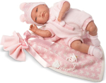 Llorens Lalka z r&oacute;żowym kocykiem, 40 cm (GXP-605841)