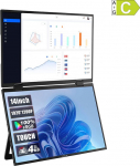 Zeuslap Z14W Portable Monitor with a 14-inch dual-touch screen