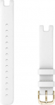 Garmin kellarihm Lily Leather Band, valge
