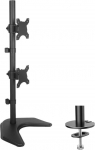 Techly ICA-LCD 2520V monitor mount / stand 68.6 cm (27") Desk Black