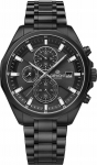 Giewont Zegarek Męski Giewont Chronograph Sapphire Czarny GW7290-B1