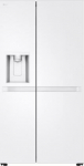 LG Refrigerator | GSLC40SWPE | Energy efficiency class E | Free standing | Side by side | Height 179 cm | Fridge net capacity 417 L | Freezer net capacity 221 L | Display | 36 dB | White