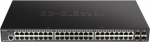 D-Link Switch DGS-1250-52XMP 48GE PoE+ 4SFP+