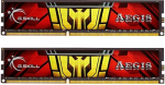 G.skill PC Memory DDR3 16GB (2x8GB) Aegis 1333MHz CL9