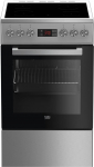 Beko FSM57300GX Freestanding cooker Ceramic Stainless steel A