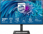 Philips E Line 275E2FAE/00 PC lamekuvar 68,6 cm (27") 2560 x 1440 pikslit Quad HD LED Must