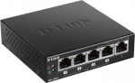 D-Link DGS-1005P/E v&otilde;rgul&uuml;liti Mittejuhitav Gigabit Ethernet (10/100/1000) Power over Ethernet tugi Must
