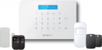 Techly Zestaw alarmowy GSM centralka/2 czujniki/2 piloty/2 karty RFID