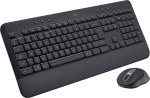 Logitech Signature MK650 Combo for Business (graphite, DE layout, plunger, Logi Bolt, Bluetooth, for Windows/macOS/Chrome OS/Linux/iPadOS/Android)