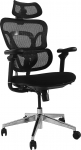 Equip Krzesło biurowe Equip Ergonomiczne krzesło biurowe Podparcia głowy/rąk SFS czarny lite Retail