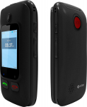 Estar Telefon kom&oacute;rkowy Estar Digni Flip by eSTAR Clamshell Phone 2.4''+ 1.77'' Juodas