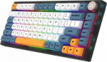 Aqirys Klawiatura AQIRYS AQIRYS Klawiatura mechaniczna 75%/82 klawiszy Dual Mode: Wirelles&BT+Wired LIBERTAS black