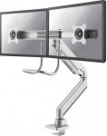 Neomounts Uchwyt biurkowy na 2 monitory 10'' - 32'' (NM-D775DXSILVER)