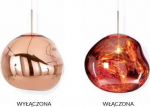 King Home Lampa wisząca King Home Lampa wisząca FUSION 20 miedziana - szkło