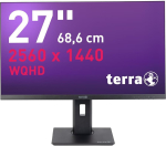Terra 3030231 PC lamekuvar 68,6 cm (27") 2560 x 1440 pikslit Wide Quad HD LED Must