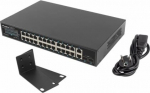 Lanberg Switch 24x1GB POE+ 2xGB RSGE-24P-2GE-2S-25
