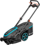 Gardena Cordless Lawnmower PowerMax Duo 46/36V P4A solo, 36 Volt (2x18 V) (black/grey, without battery and charger, POWER FOR ALL ALLIANCE)