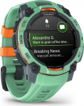 Garmin Instinct 3 AMOLED 3.05 cm (1.2") 45 mm Digital 390 x 390 pixels Touchscreen Green GPS (satellite)