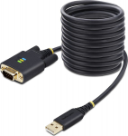 Startech Kabel USB StarTech USB-A - D-Sub (VGA) 3 m Czarny (1P10FFC-USB-SERIAL)