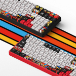 Ducky IQUNIX F97 Graffiti Blaze Wireless Gaming Tastatur, RGB - Moonstone-Turbo-Switches